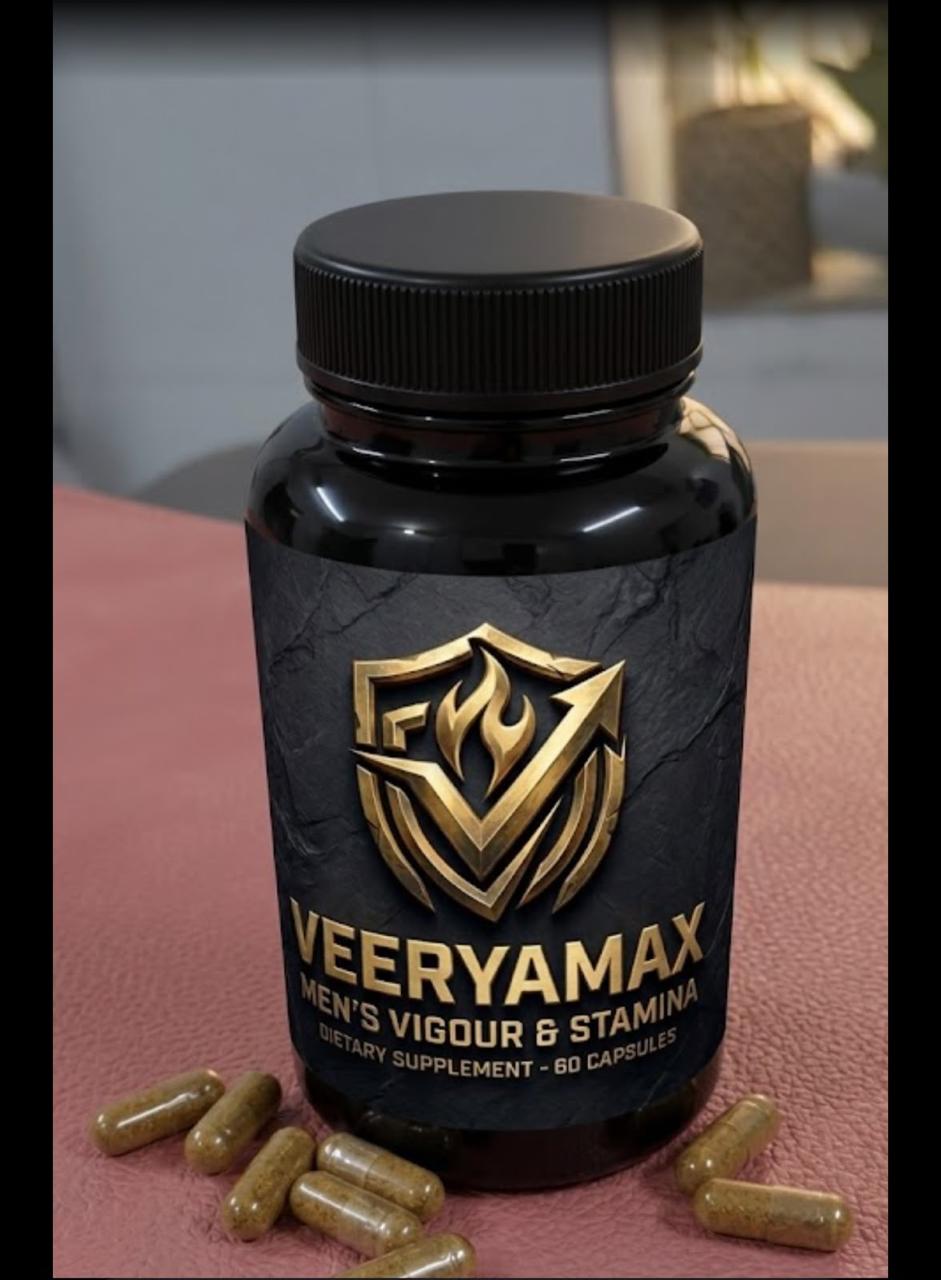 VEERYAMAX supplement bottle with capsules